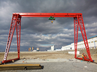 龙门吊设计厂家告诉您龙门吊基础及轨道检查