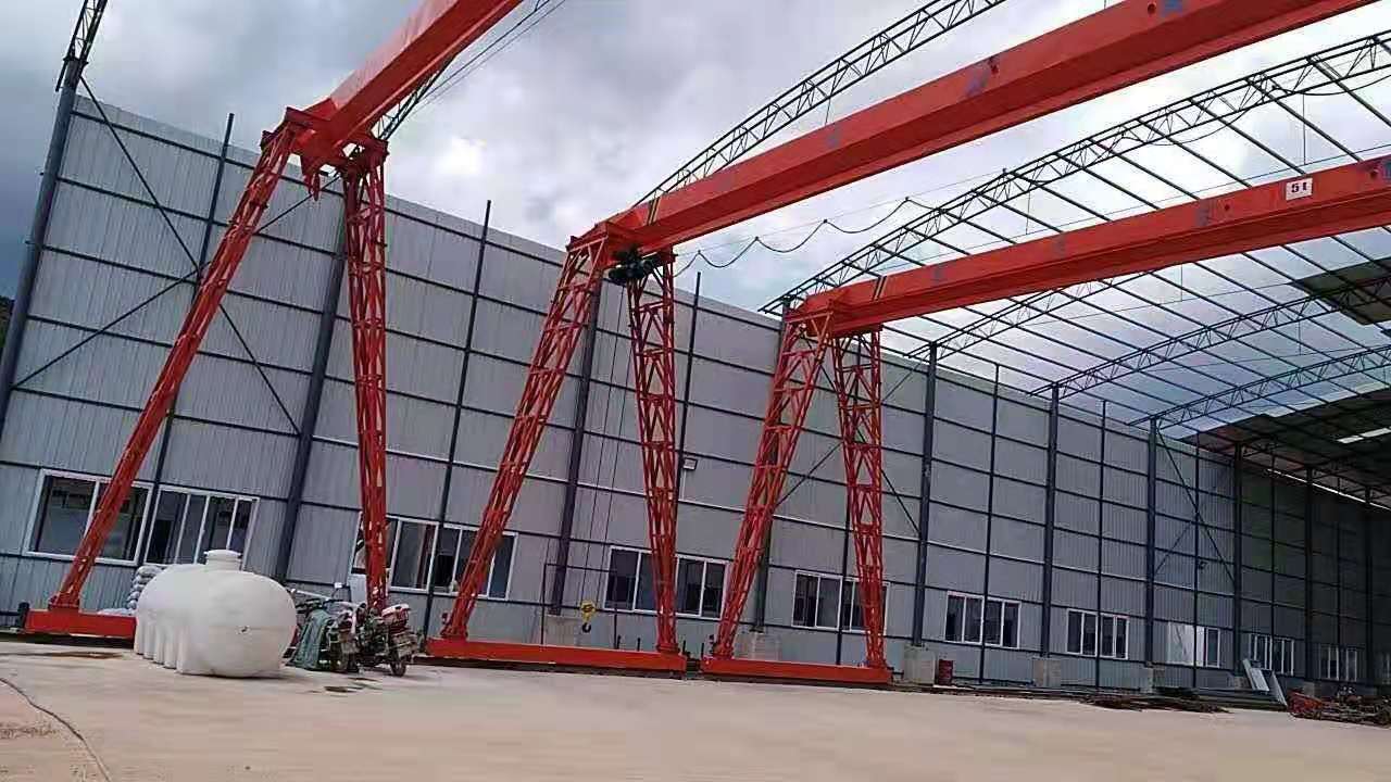 MHGY10吨上包下花葫芦龙门在冬季的时候该怎么保养?需要注意哪些问题?